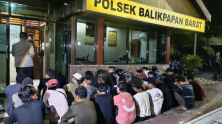 Penggerebekan Kampung Narkoba Gunung Bugis Balikpapan, 48 Orang Dinyatakan Positif Narkotika